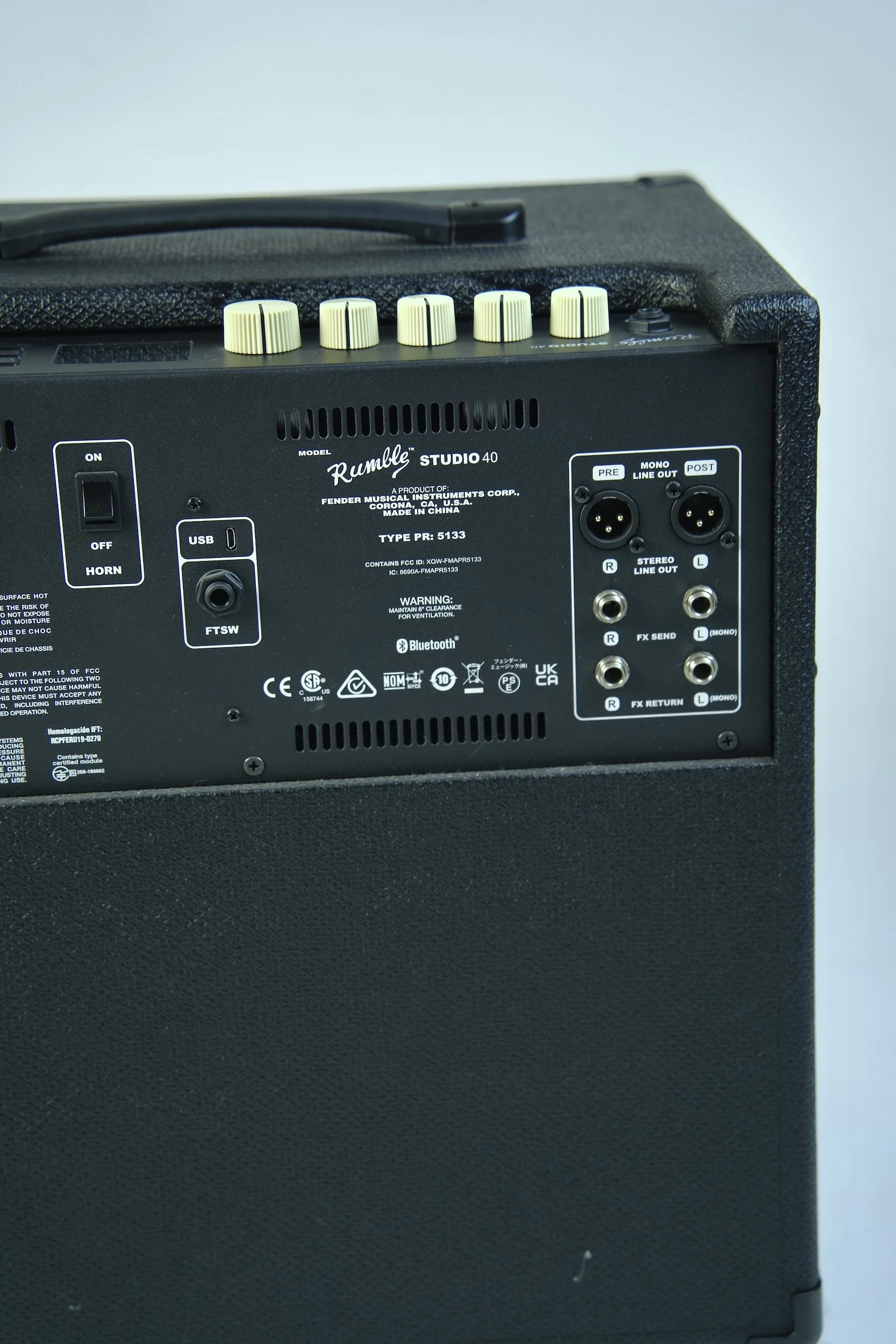 フェンダー ベースアンプ RUMBLE STUDIO 40 Fender Rumble Studio 40